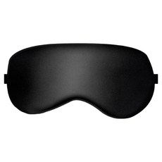 위드레니 편안한 잠자리 실크 수면 암막안대 블랙, 1개