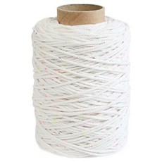 Ancalls Cotton Fetty 編織線 250g, 01 牛奶白, 1個