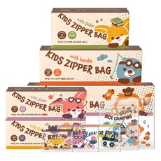 케이맘 키즈 지퍼백 혼합 세트 145매, 1세트