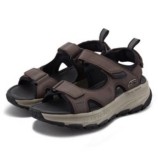 SKECHERS 男款豪華登山涼鞋