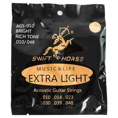 스위프트홀스 어쿠스틱 통기타줄 6p, AGS010, 1개