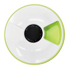 Nice u 毛樂趣 圓盤六格寵物自動餵食器, 綠色, 1.3g, 1個