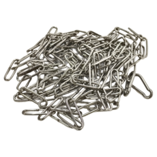 JIAHON 嘉鴻牌 304 不銹鋼曬衣鏈加長款 5m x 2mm, 不鏽鋼色, 1條