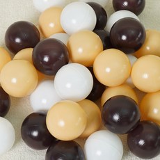 AHATOY King Kong Play球池球 隨機出貨, 香甜巧克力, 80個