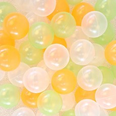 AHATOY King Kong Play球池球 隨機出貨, 耀眼, 80個