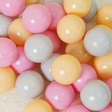 AHATOY King Kong遊戲球池球 隨機出貨, 棉花糖, 80個