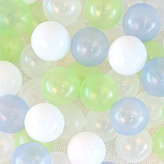 AHATOY King Kong Play球池球 隨機出貨, 海灘藍, 80個