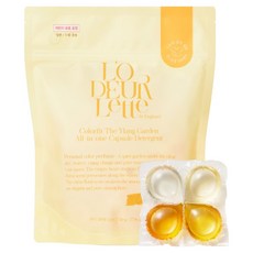 L'O DEUR Lette In England Color Fit 依蘭花園全效合一洗衣膠囊, 1個, 30入