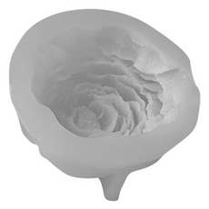 Fix9 樹脂模具 樹脂矽膠模具 牡丹花 J-0699, 單一顏色