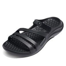 女款EVA Raykeuro涼鞋 KH2JB52, 230, 黑色(B）