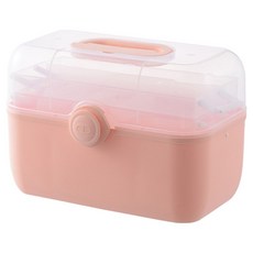 Dalloa Dait 急救箱 粉紅色 33.5 x 22.5 x 22.5 cm, 1個