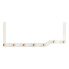 BLABY門衣架 7勾, 白色