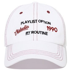 오아이오아이컬렉션 LETTERING EMBROIDERY 볼캡 OI1A1MHW33