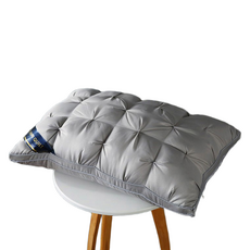 홈멧 프리미엄 호텔 베개 솜, 그레이, 1개