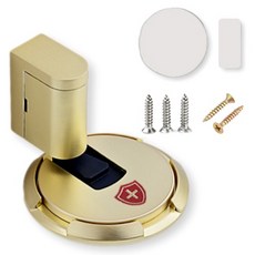 Matterhorn 防關門磁吸門擋 緞面金, 1個