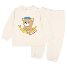 Milk Baby 兒童小熊朋友上下裝套裝