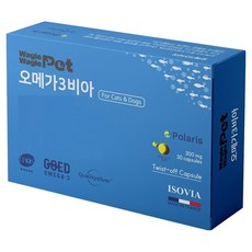 와글와글펫 반려동물 영양제, 30정, 오메가3, 1개