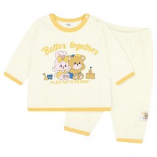 Milk Baby兒童款與朋友一起愉快的休閒7分室內服組