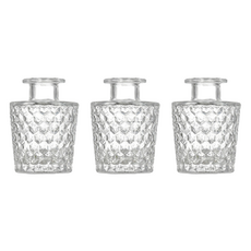 꼬까 벌집 디퓨저 유리병, 3개, 125ml