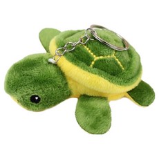 다다랜드 느림보 거북이 인형 키링, 6cm, 혼합색상, 1개