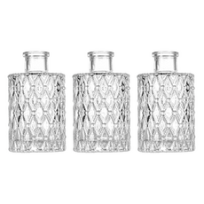 꼬까 다이아 디퓨저 유리병, 125ml, 3개