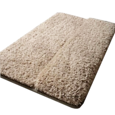 雪糕絨吸水地墊 強力防滑, 顏色隨機, 1個