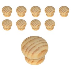 MONESPACE 原木圓形把手 35mm, 單一顏色, 10個