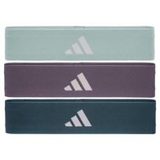 adidas 愛迪達 Legacy 提臀帶 3件組, 淺綠色 + 紫色 + 藍色, 1套