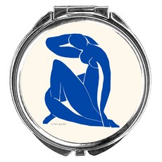 亨利·馬諦斯 Blue Nude II 圓形錫盒, 銀色, 1個