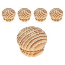 MONESPACE 原木圓形把手 50mm, 5個