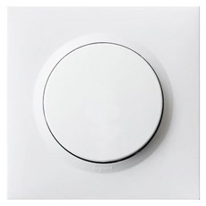 Legrand 羅格朗 Doossi 方形 Simple 1開 單切/三路兩用開關 白色, 1個