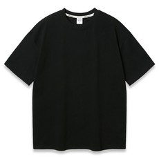 앨빈클로 남녀공용 30수 2합 무지 오버핏 반팔 티셔츠 AST3131