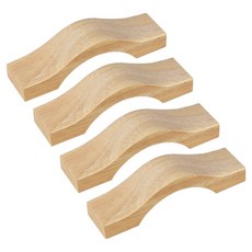 MONESPACE 原木把手 W01 64mm, 4個, 單一顏色