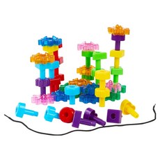 Kes.B 堅固齒輪圖形釘板套組, 混合顏色, 1個