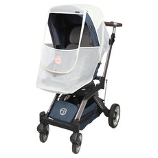 Manito 孩童Orbit G5推車專用網眼防蚊罩, 兔子奶油, 1個