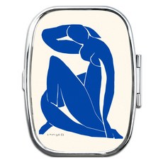 亨利·馬諦斯 Blue Nude II 方形馬口鐵盒, 銀色, 1個