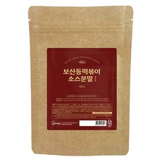 우리가스토리 보산동 떡볶이 소스 분말 매운맛, 1개, 100g