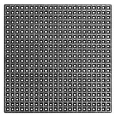 solematte Y-net 浴室頂級鬆餅格紋地墊 45 x 45 cm, 深灰色, 1個