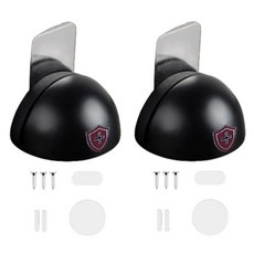 Matterhorn 強力磁鐵門擋 黑色, 2個