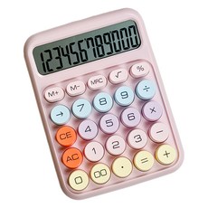 랩앤툴스 파스텔 계산기, 핑크, 1개