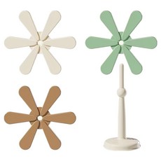 微笑樹造型鍋墊 奶油色 + 綠色 + 棕色 + 圓形支架套組, 1套