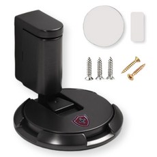 Matterhorn 防止門關閉磁吸門擋 黑色, 1個