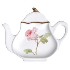 Tealogic 玫瑰花園茶盤, 白色, 1個