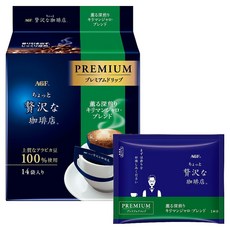 AGF 頂級濾掛吉力馬札羅綜合咖啡, 8g, 14入, 1個