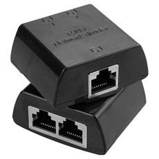 Coms Mart RJ45 乙太網路線路收發分配器 8P8C, 1個, TB731