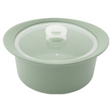 homehouse 矽膠多功能鍋具蒸籠 800ml, 橄欖綠, 1個