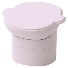 퍼핑 반려동물 실리콘 보울, 라벤더, 1개