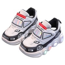 BEBEMARU 兒童汽車發光運動鞋 9468