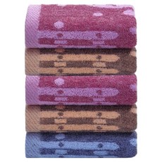 Woni's Pretty Mood 100g 兔子洗臉毛巾, 5個, 隨機出貨