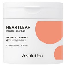 닷솔루션 어성초 트러블 토너 패드 180ml, 90매입, 1개